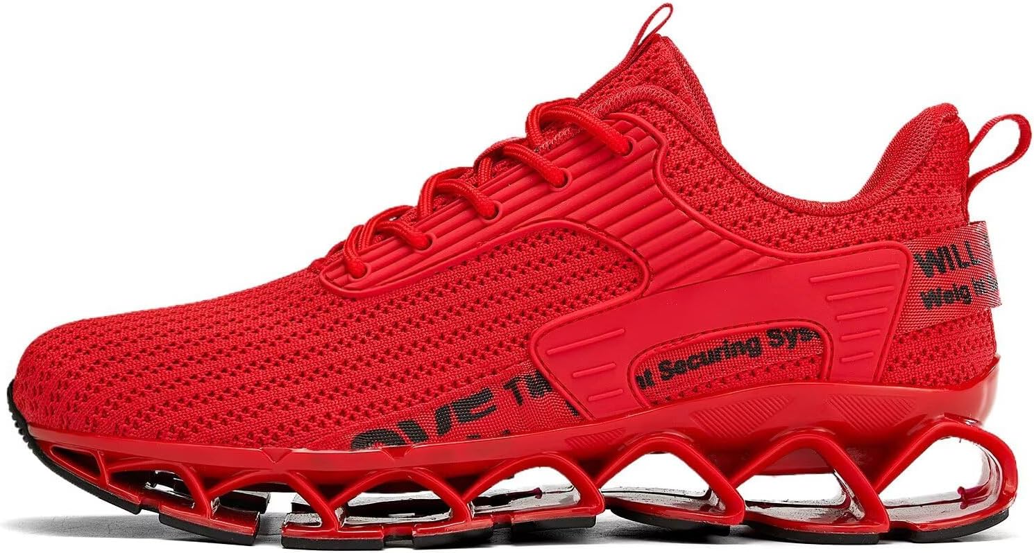 Mens Walking Running Shoes Casual Fashion Tennis Sneakers Blade Comfort Non Slip Work Athletic Sport - Image 2