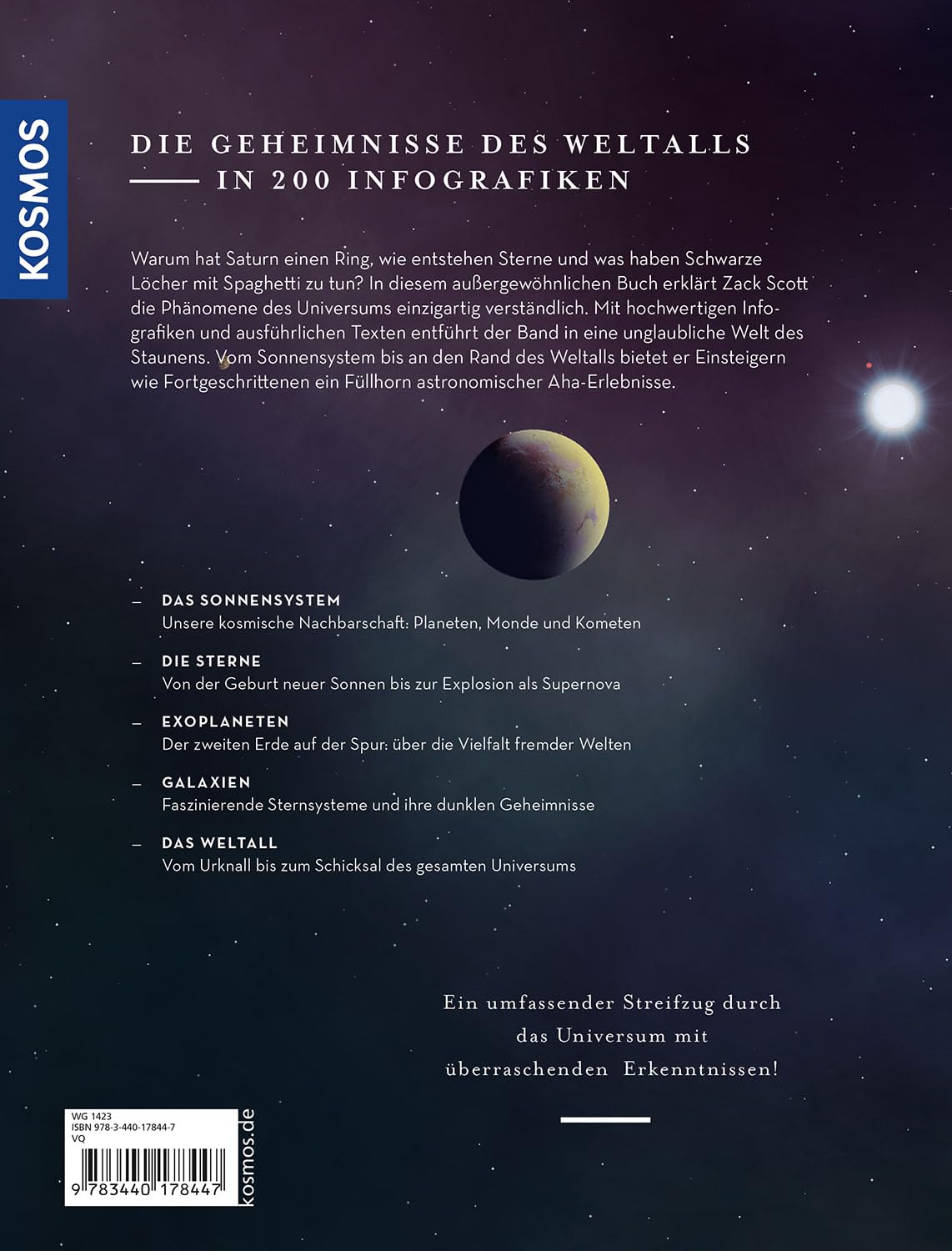Das Universum: Der illustrierte Atlas des Weltalls. Das einmalige Werk mit 200 besonderen Infografiken.