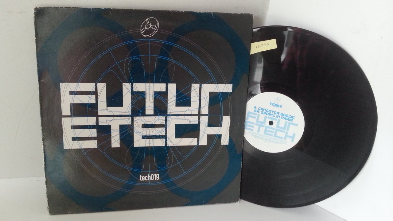 FUTURE TECH gangster boogie / spring in paris, 12 inch single, tech019