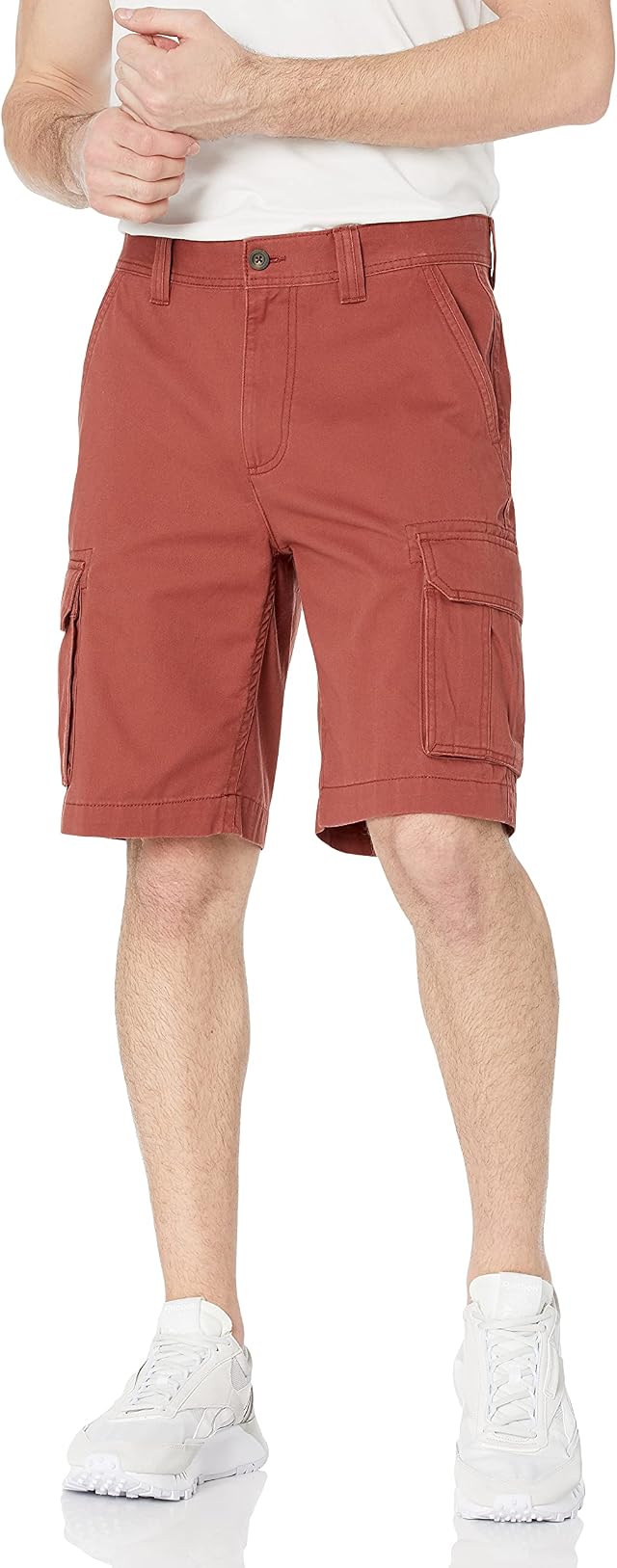 Amazon Essentials Pantaloncini Cargo Vestibilità Classica da 25cm (Disponibili in Taglie Forti) Uomo