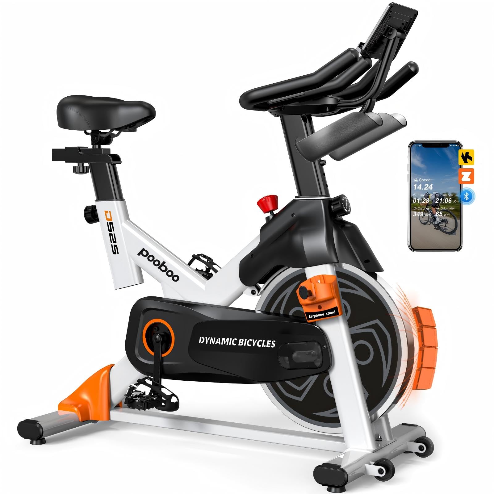 pooboo Magnetic Exercise Bike
