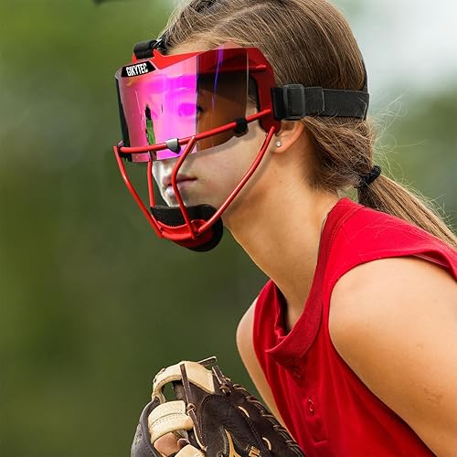 Miniatura 5 de Universal Softball Visor - Softball Eye-Shield Mask - Baseball Sports Sunglasses - Face Shield