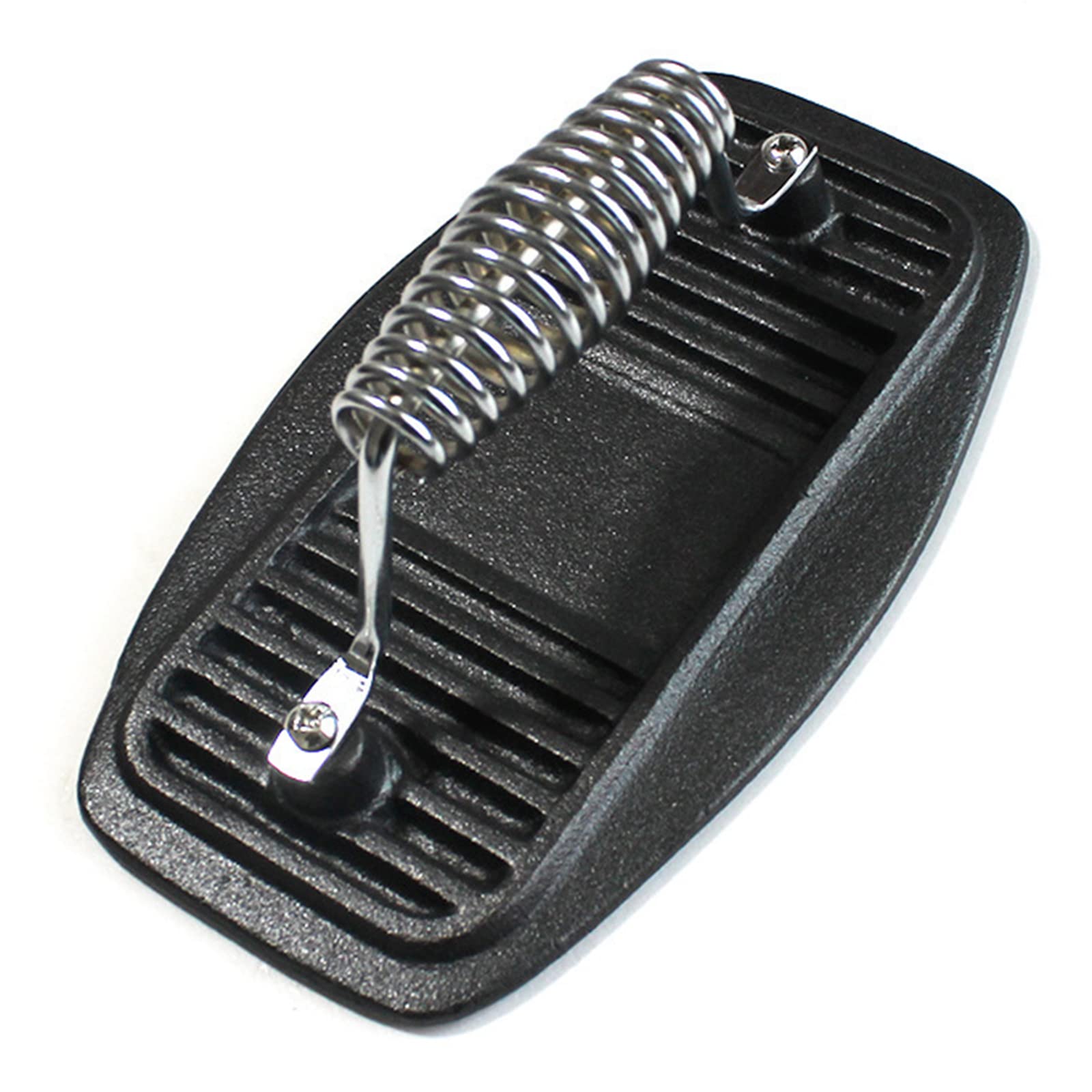 Smpinnaa Cast Iron Grill Press, Heavy Duty Bacon Press, 8.8"X5.1" Pre-Seasoned Burger Weight Press, With Spiral Handle, For Meat Steak Beef, Barbecue Flat Top Oven Skillet Bbq