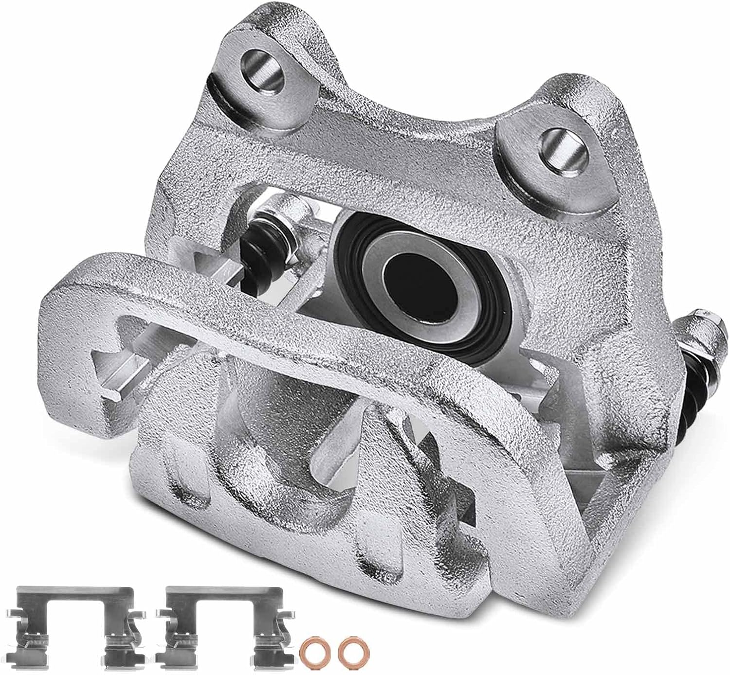 A-Premium Disc Brake Caliper Assembly with Bracket Compatible with Select Dodge Models - Charger 2014 2015 2016 2017 2018 2019 2020, 3.6L/5.7L - Rear Right Passenger Side