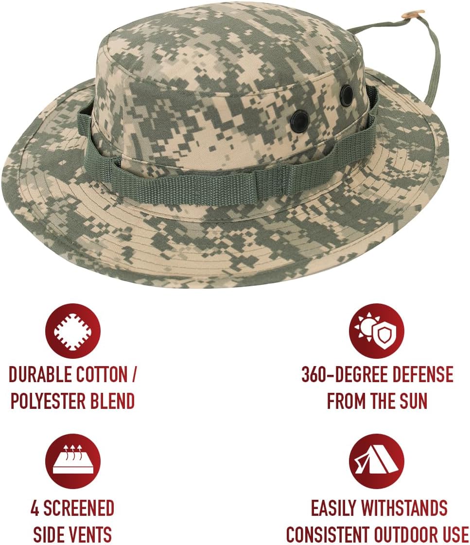 Rothco Boonie Hat - Ultimate Sun Defense for Outdoor Adventures - Image 6