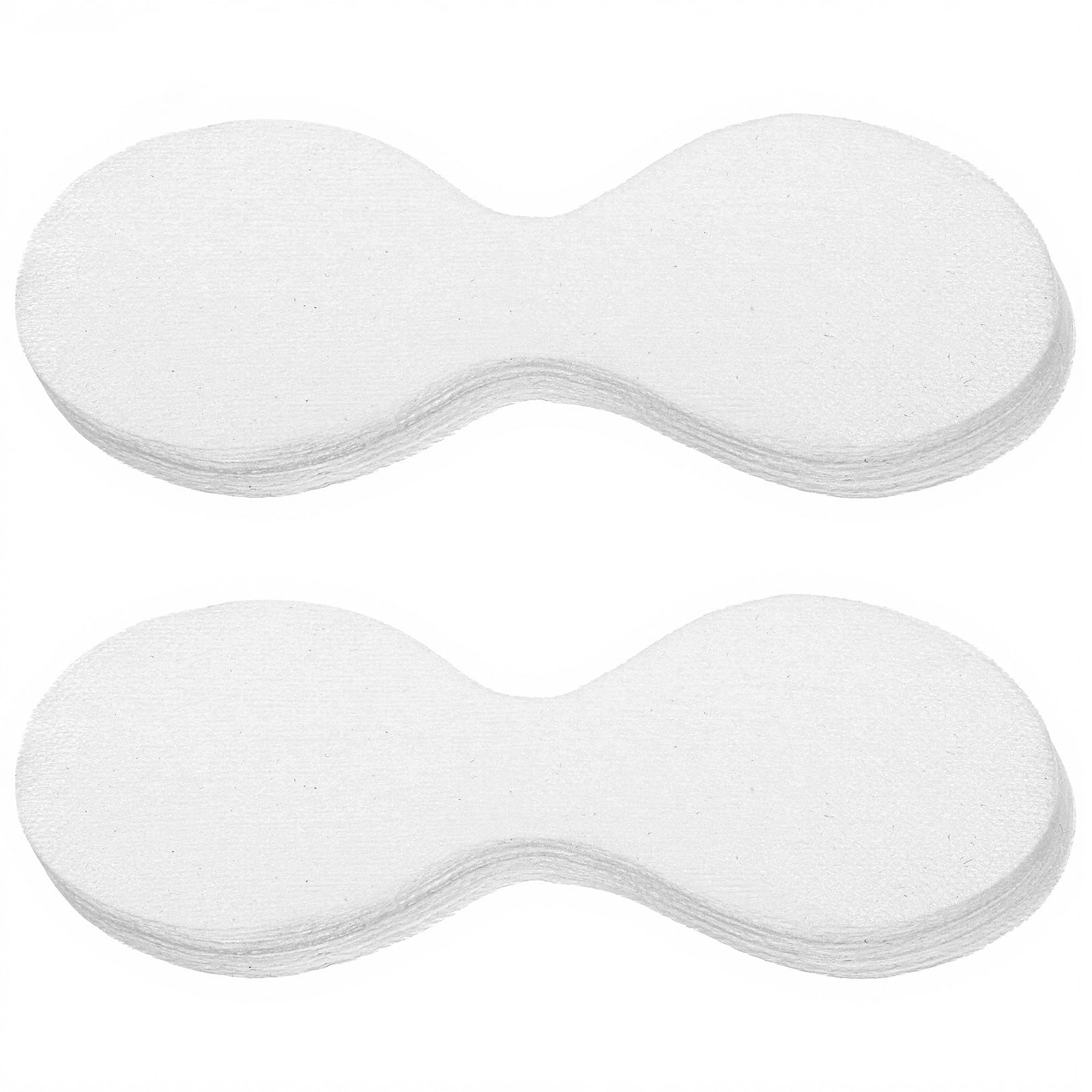 Sibba 100Pcs Disposable Non Woven Eye Mask Hygienic Cotton Eyelid Sheets Cuttable Eye Care Patches Beauty Pads for