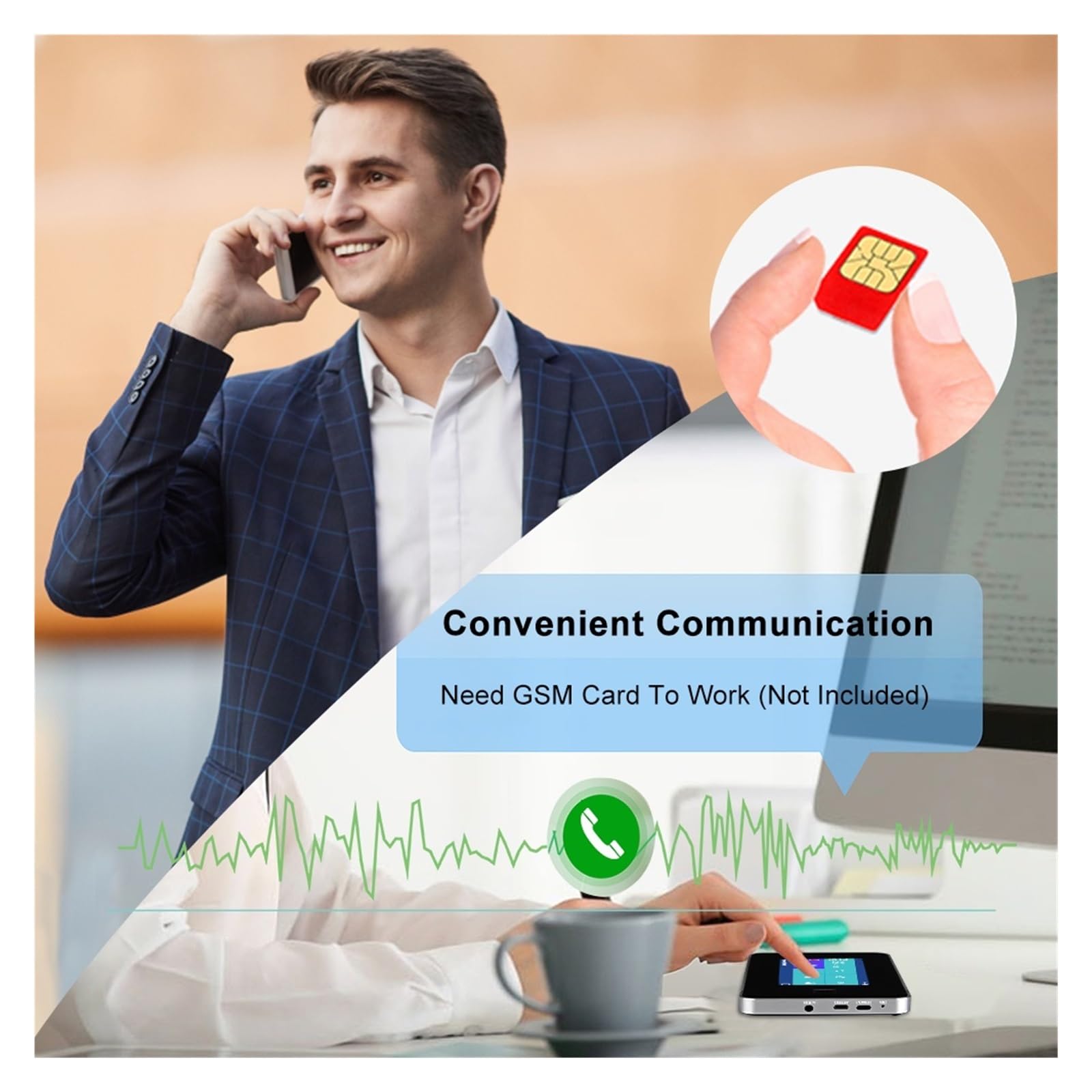 Inteligentny System Alarmowy GSM WIFI WiFi Alarm Bezprzewodowy Dom Kontrola Aplikacji S0S Antykradzieżowy Kompletny System Alarmowy(A)