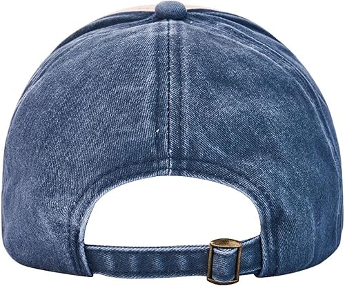 Miniatura 5 de Sombreros retro para papá, gorra de béisbol, gorra de vaquero de algodón para hombres y mujeres, sombrero de mezclilla lavado, sombrero de ala