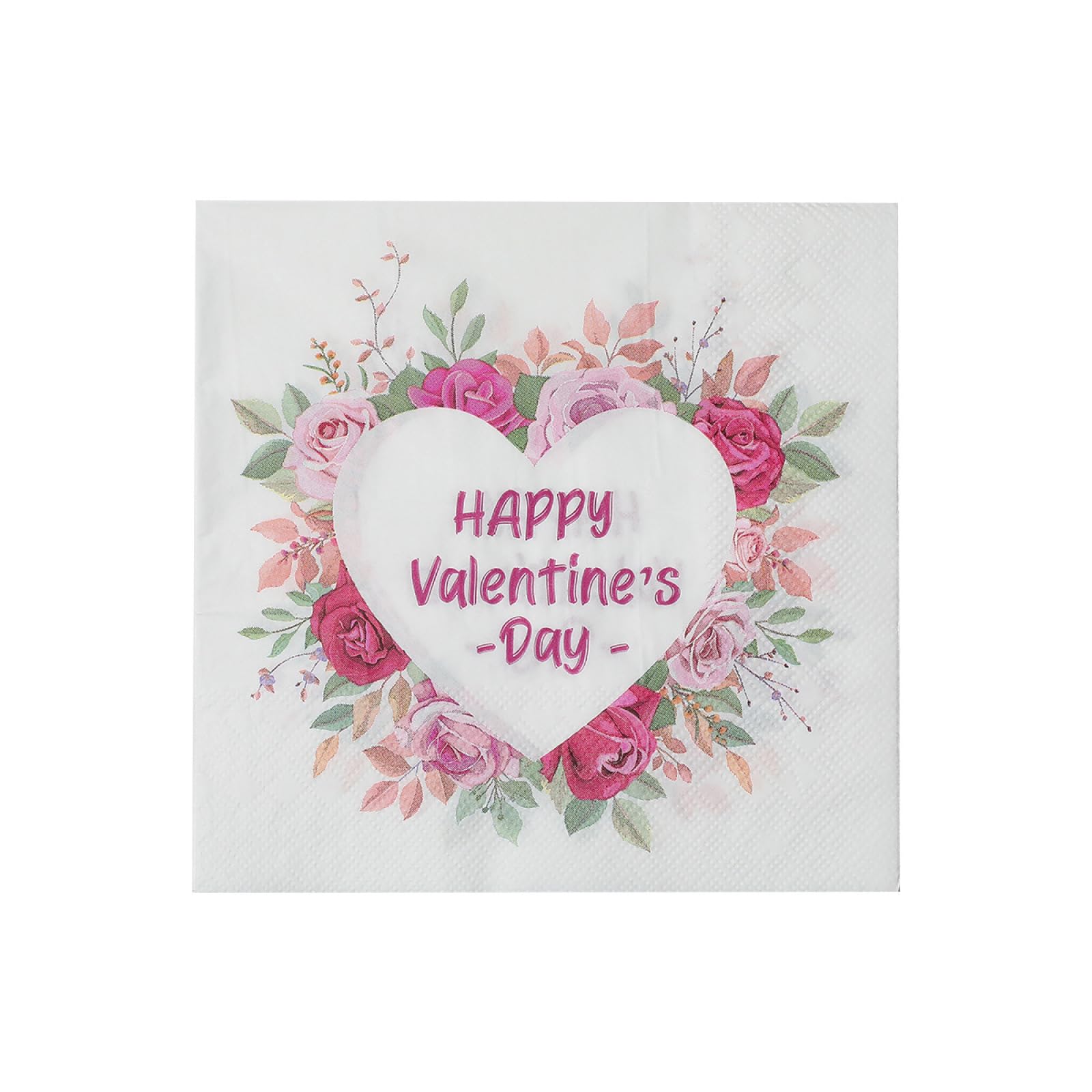 Tovaglioli di Carta Rose Di San Valentino Tovaglioli per Decoupage Decorati Tovaglioli Bar Compleanno Carta Lgienica Tovagliolo Decorazione Da Tavola Usa e getta Per Matrimoni Feste 30 Packs(33x33cm)