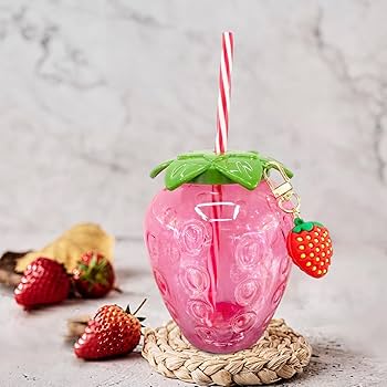 イチゴ　ストラップ　可愛い 色増えました！イチゴストラップ*1粒タイプ*レース編み* 携帯