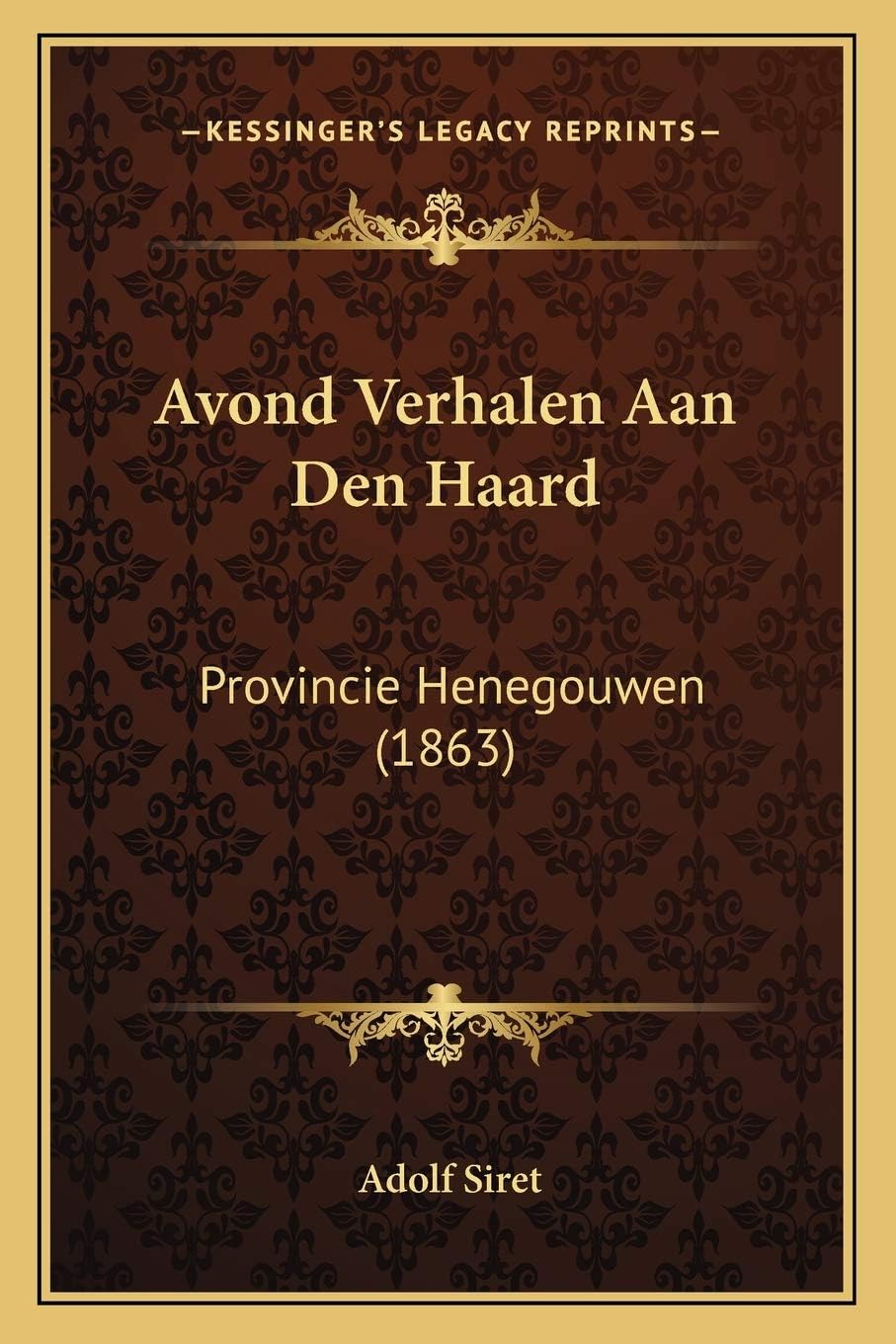 Avond Verhalen Aan Den Haard: Provincie Henegouwen (1863)