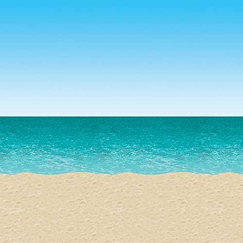 Fondo de playa océano y cielo azul de 30 Paquete de 1 azul BlueSand