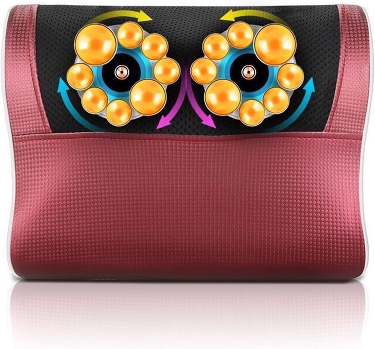 Manav Acupressure Multipurpose Electric Neck Waist Back Massager Pillow Deep Tissue Nodes With Heat For Shoulders, Foot, Legs And Body