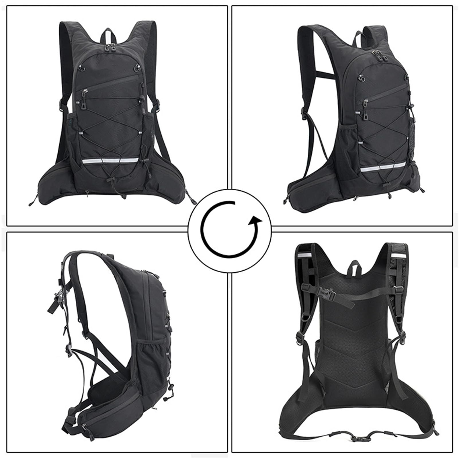 Plecak Trekkingowy Dla Kobiet 20 l Regulowany Wodoodporny Torba