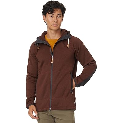 Мужская толстовка Fjallraven Ovik Fleece Hoodie autumn leaf