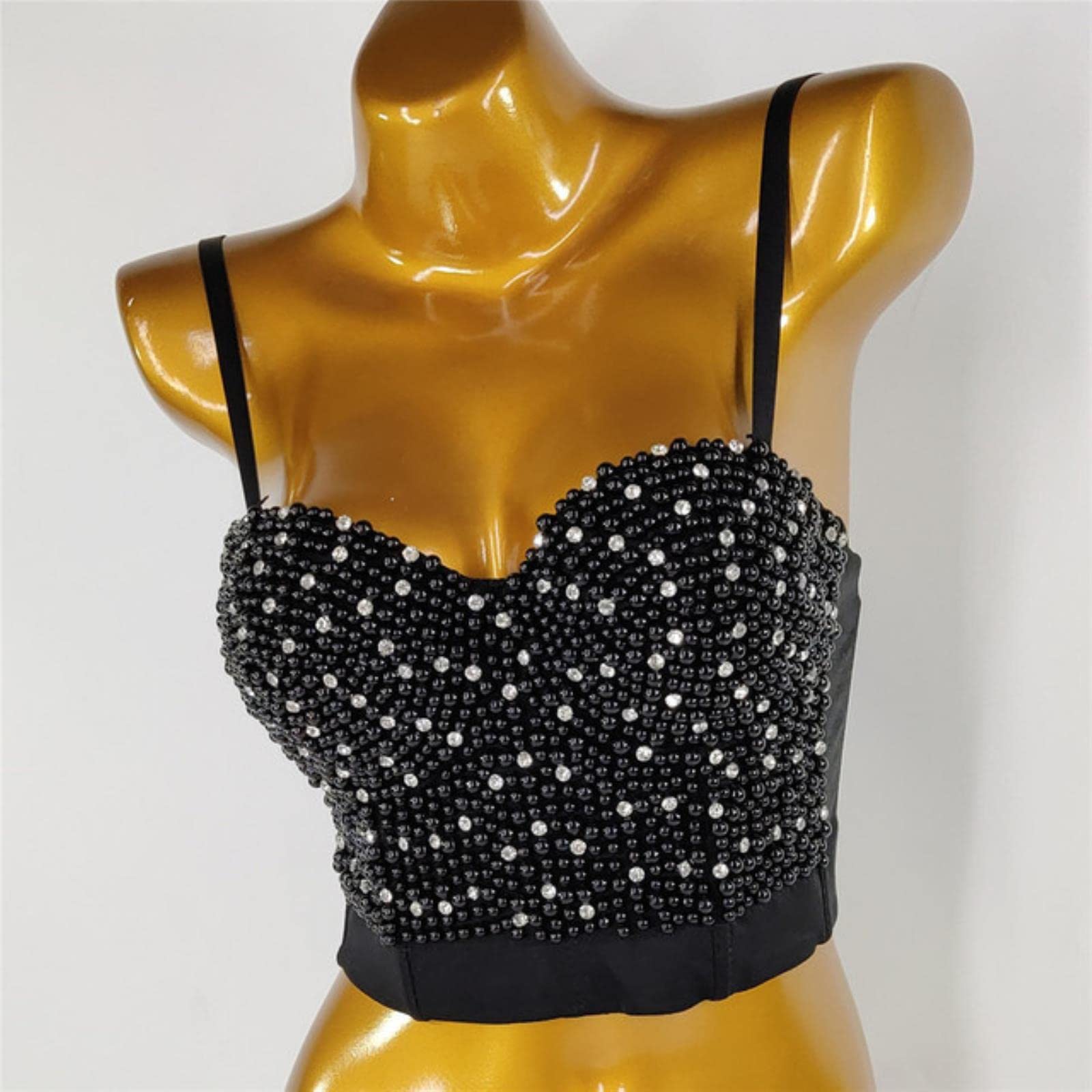 Fashion Women Tank Top Cropped Shirt Women Clothes Bra y2k Corset Ladies Crop Tops Gothic Shaper-28-black, CN L-38
