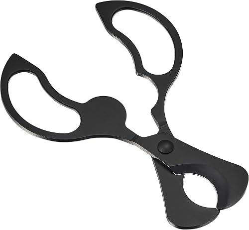Visol Archibald Matte Black Stainless Steel Cigar Scissors