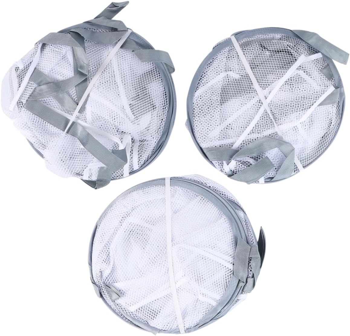 balacoo 3pcs Clothes Drying Basket Socks Tuck Net Household Clothes Drying Hangers Sweater Hangers for Home Laundry Organization