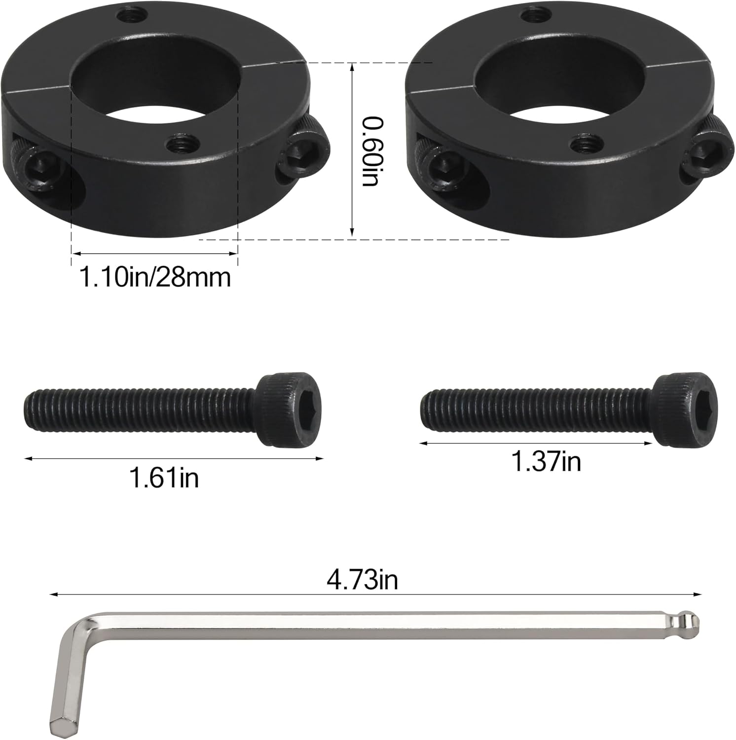 Office Chair Cylinder Removal Tool for Replace Office Chair Cylinder, Fix Sinking Office Chair Stainless Steel Chair Saver Stop Sinking - 2 Pieces