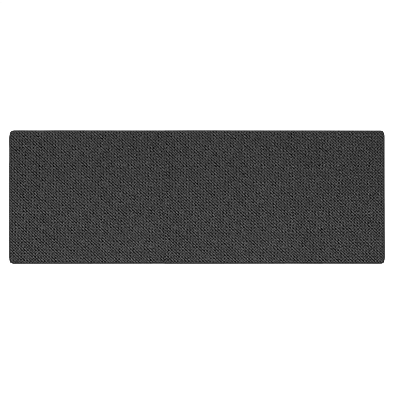Tapis de cuisine en cuir PU tapis de sol résistant aux rayures pour couloir et séjour