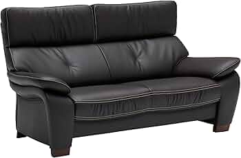 【極美品✨】　２人掛け　２．５人掛け　ソファ　黒／ブラック　カリモク風 カリモク家具 【地域限定】【カリモク】 2.5人掛けソファ ダンテ