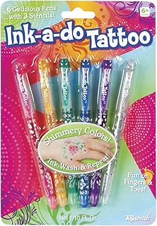 Toysmith Ink-a-Do Tattoo Pens, For Boys & Girls Ages 6+