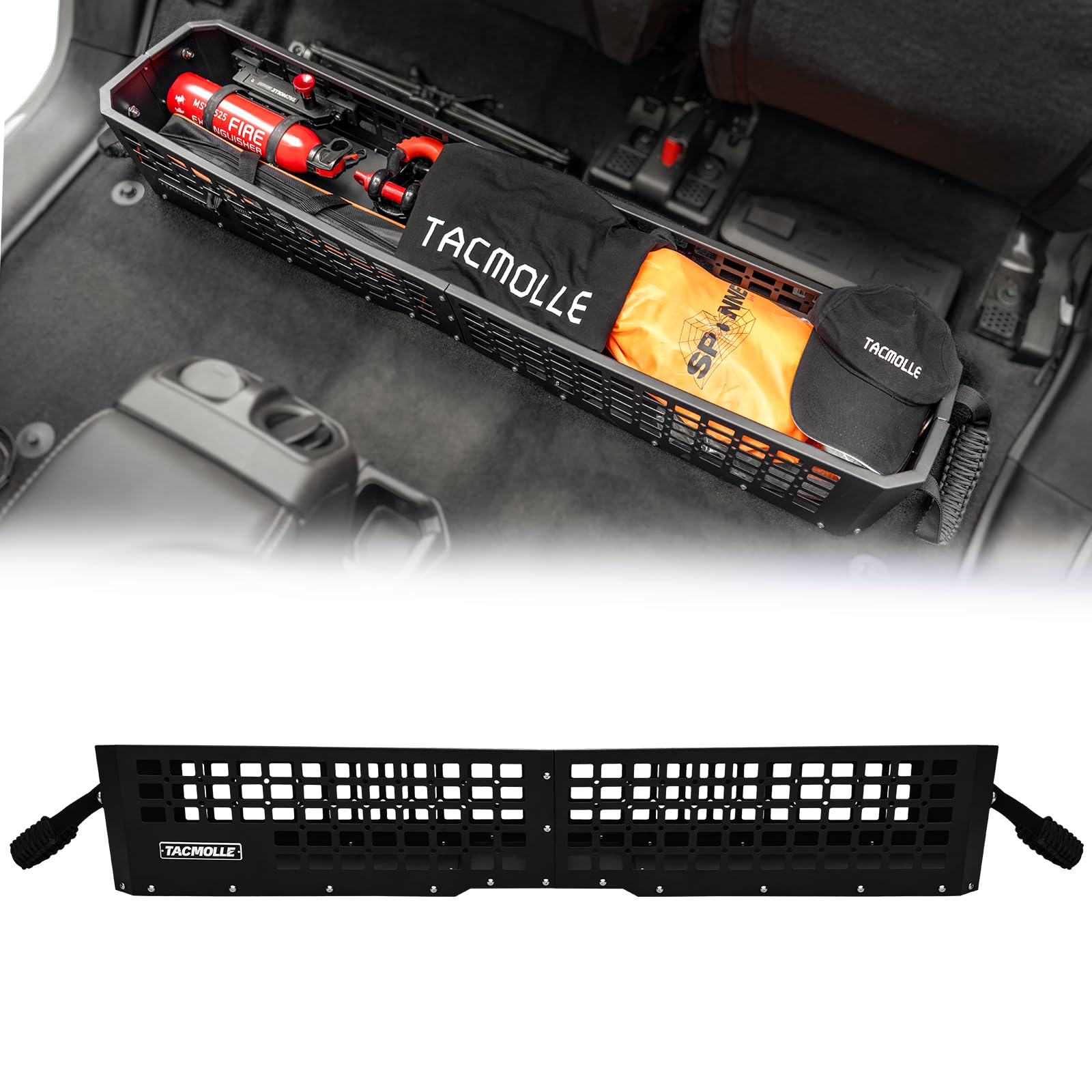 TACMOLLE Under Seat Storage Compatible with Jeep Gladiator JT 2020-2024, Underseat Storage for Jeep Gladiator Accessories