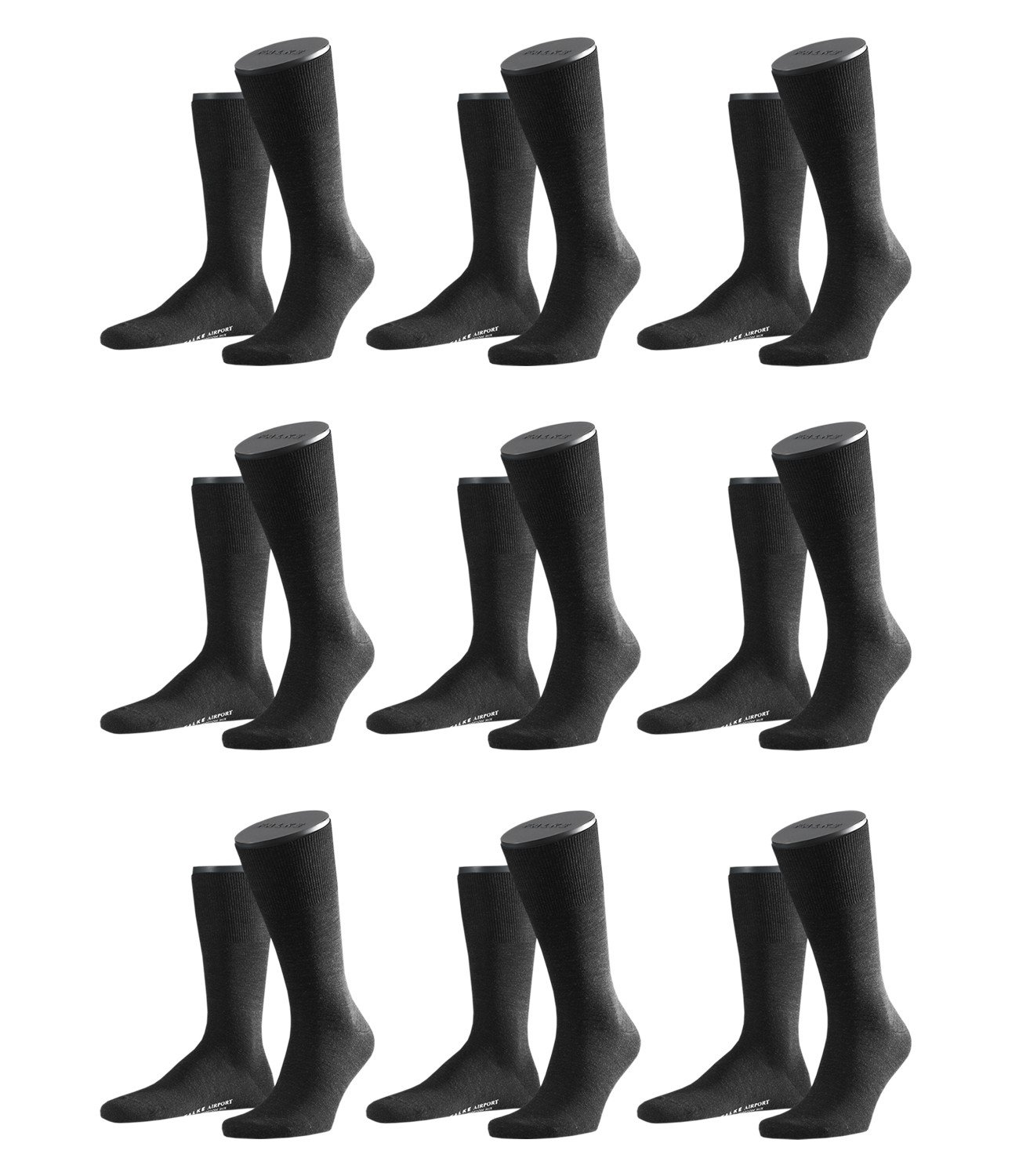 FALKE Herren Airport Socken Strümpfe 14435 9 Paar
