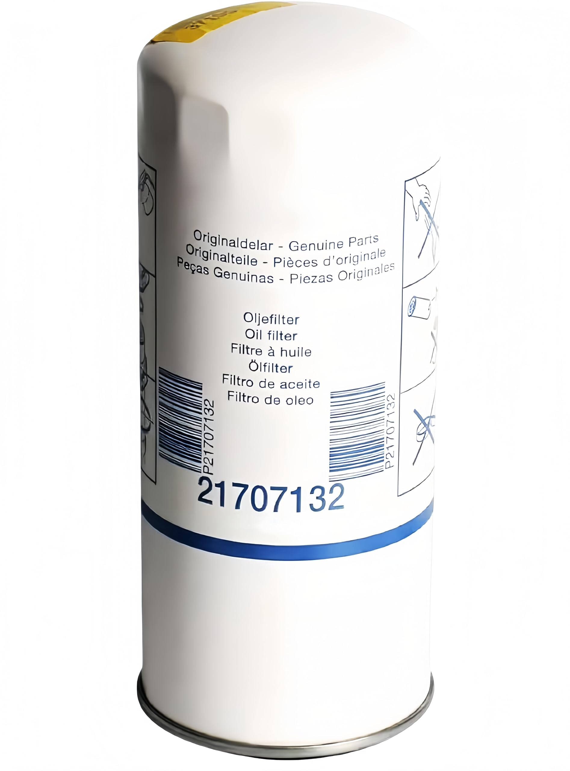 TMLGB 21707132 Oil Filter Compatible For Volvo D9 D11 D12 D16 D162