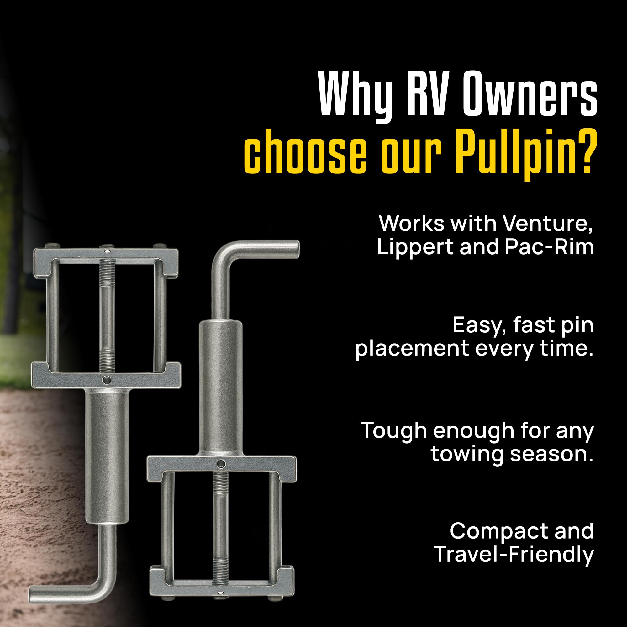 Amazon.com: Stromberg Carlson Pullpin for 5th Wheel - Heavy Duty