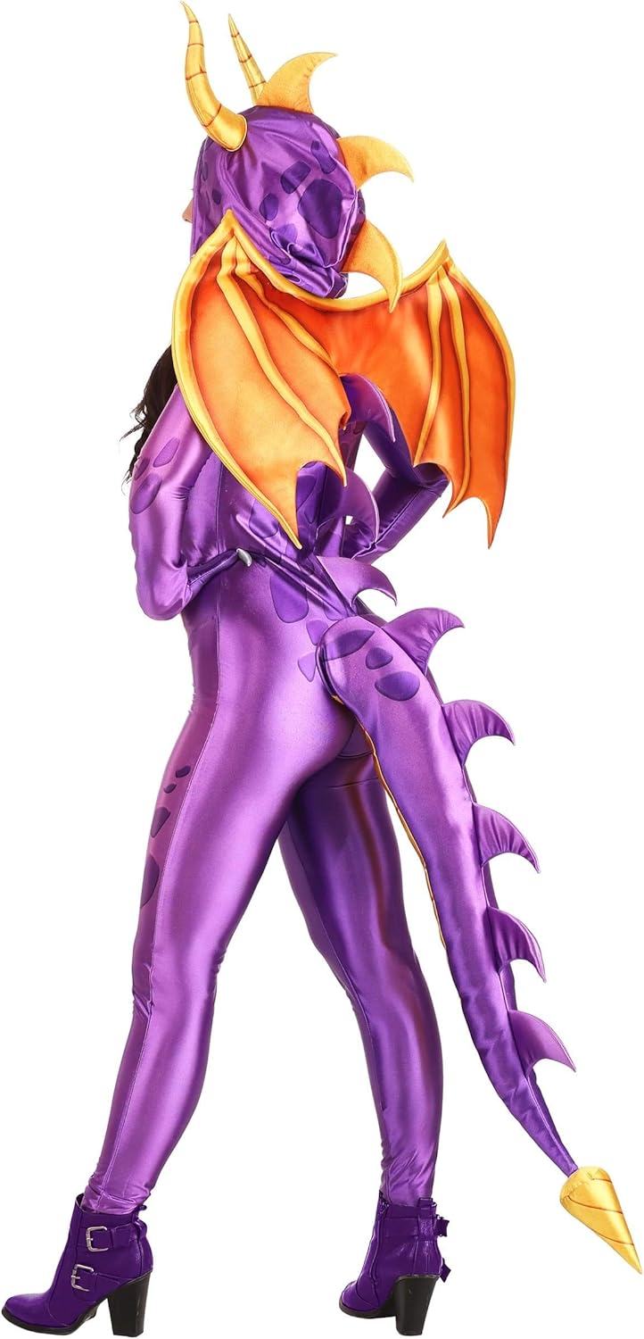 Women's Spyro the Dragon Costume Jumpsuit