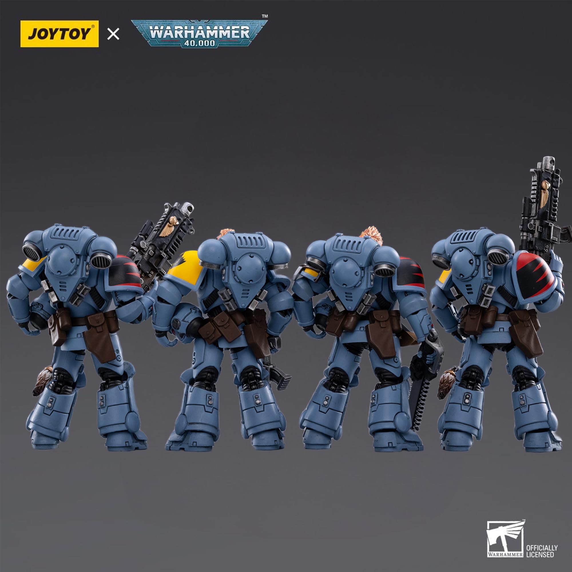 Joytoy Warhammer スペースウルフ 4体 JOYTOY Space Wolves
