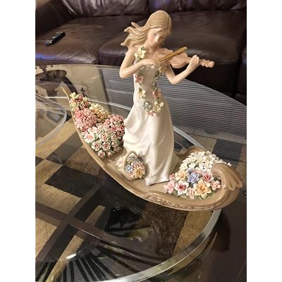 Cosmos Gifts Figurina In Ceramica Multicolore – Ornamento Per Decorazione Casa – Regalo Elegante – 1 Pezzo
