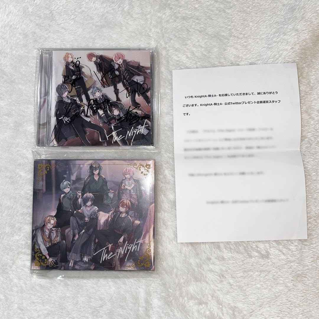 KnightA The Night サイン入りCD KnightA-騎士A- The Night サイン入りCD