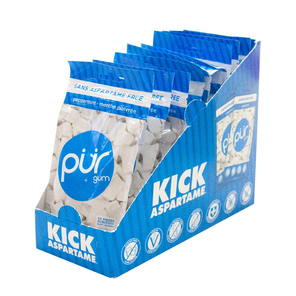 Buy PUR Gum Sugar Free Chewing Gum with Xylitol, Aspartame Free