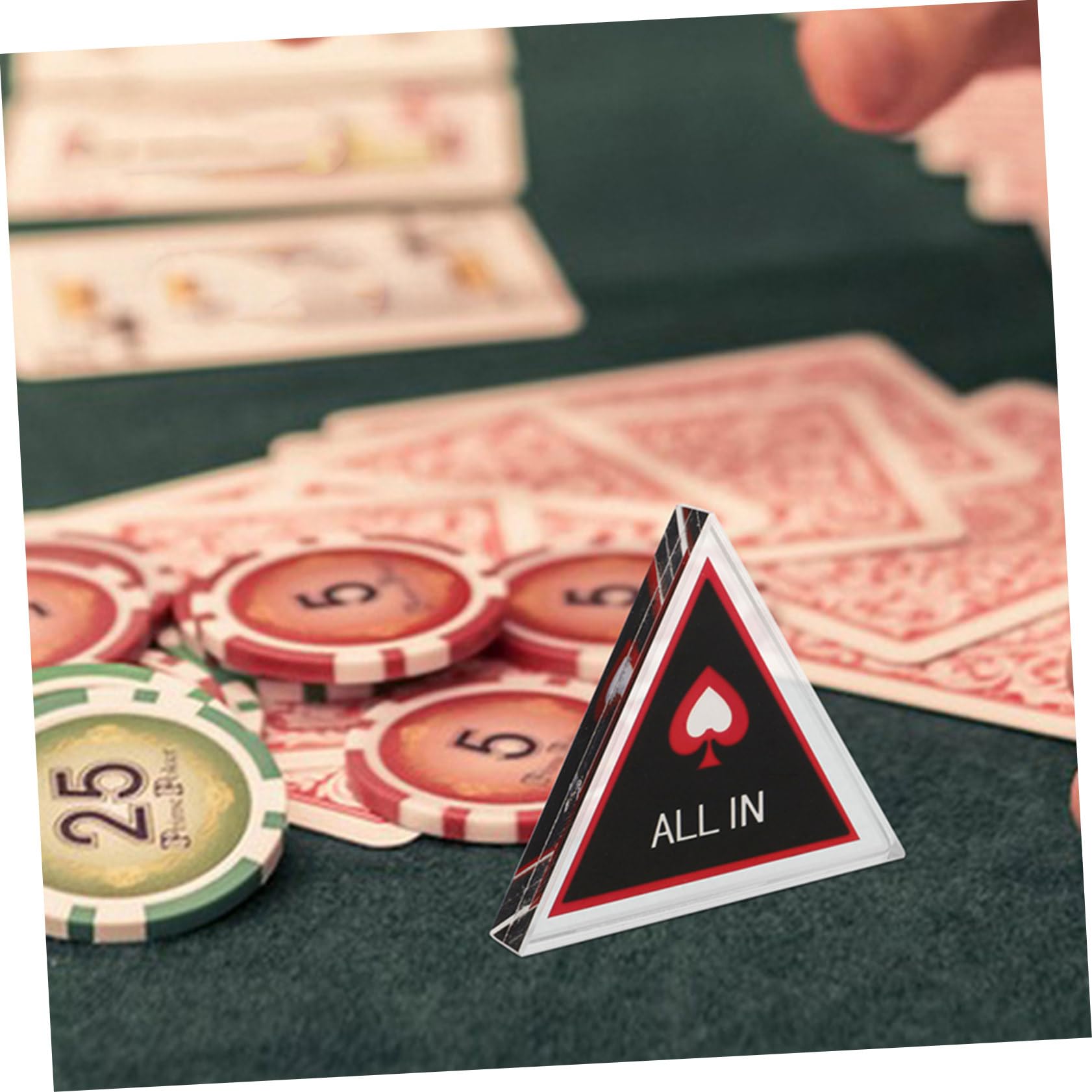 Podwójne Żetony Pokerowe i Dealer Button z Podwójną Stroną Akcesoria Do Gry Pokera z Małym i Dużym Blindem Tokeny All In Do Imprez Towarzyskich