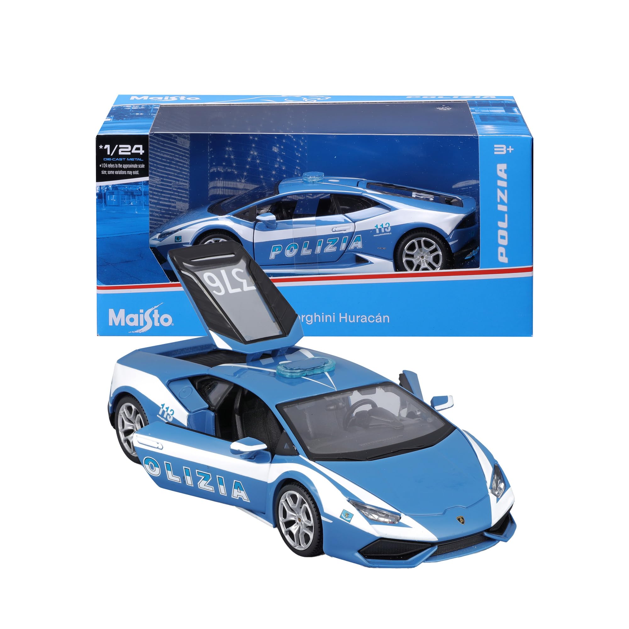 31511 - Lamborghini Huracan Polizia, Scala 1:24