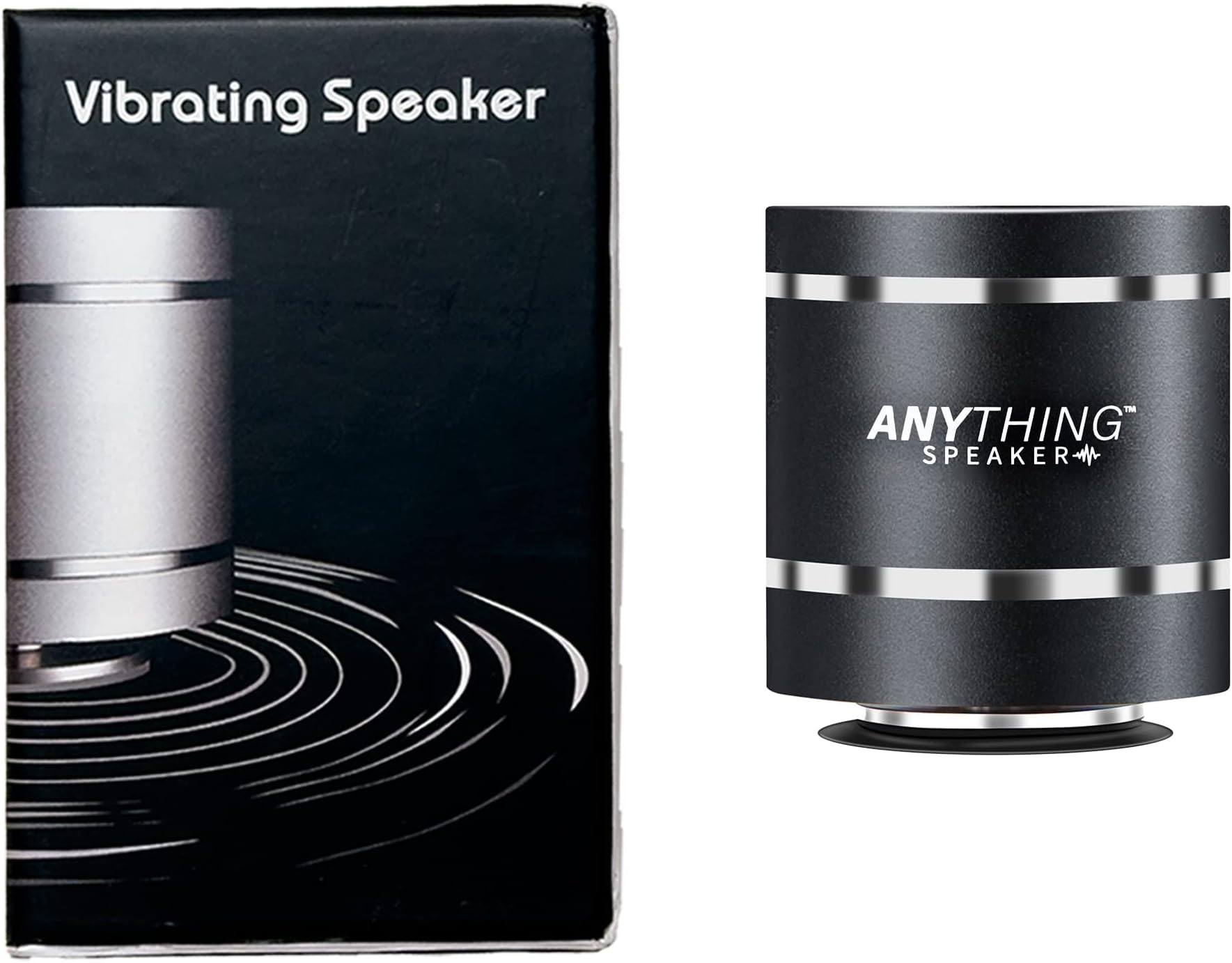 Anything Speaker Mini - Turn Anything Into A Speaker - Mini Bluetooth Speaker - Magic Beat Bone Conduction Vibration Speaker - Portable Travel Speaker