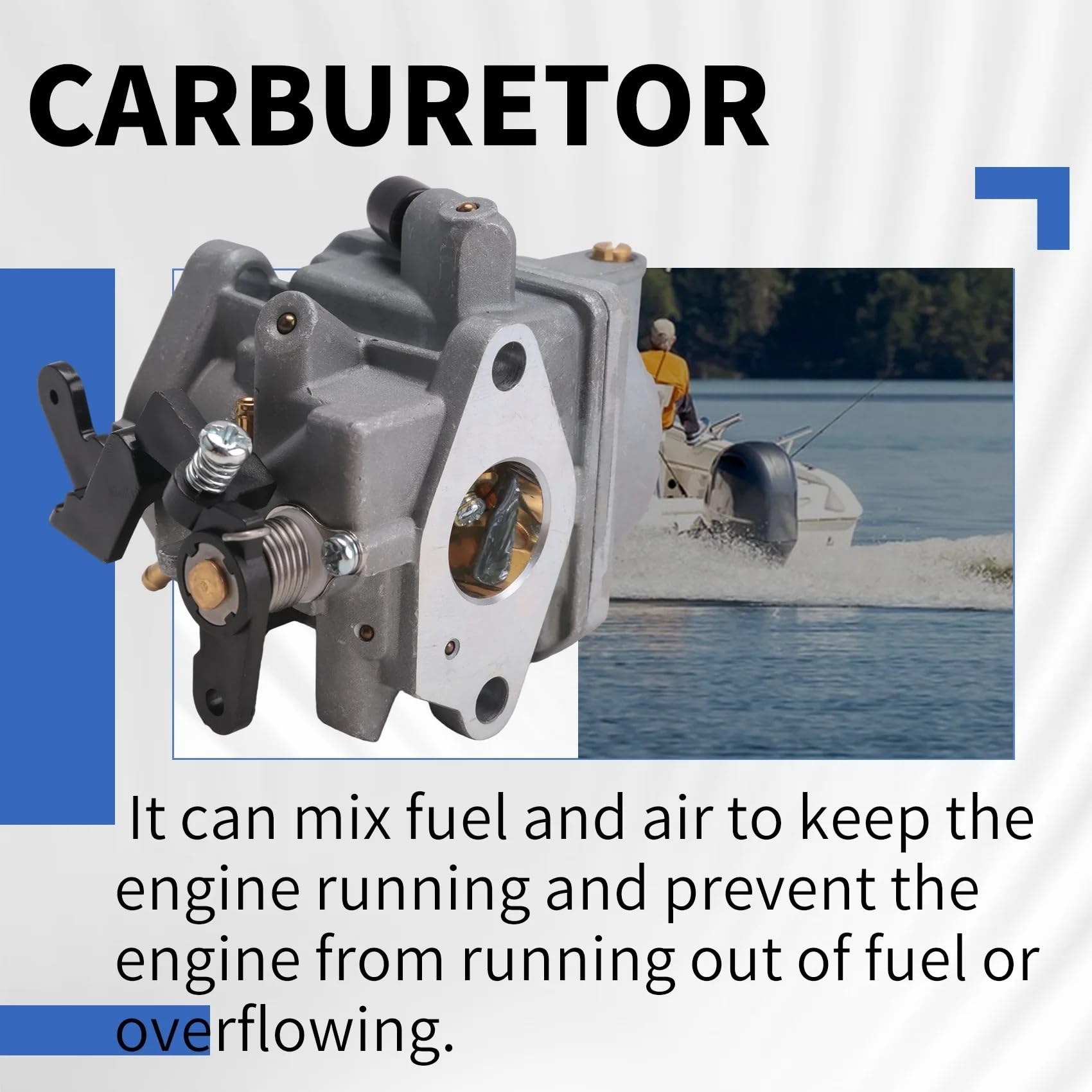 Carburador Carb 3R1032001 Carburatore Per Motori Fuoribordo Per Mercury Per Mariner 2 2.5 3.5 4 5 6 HP Per Tohatsu Per Nissan Per MFS 853720T25 803522T03 Motori Carburatore