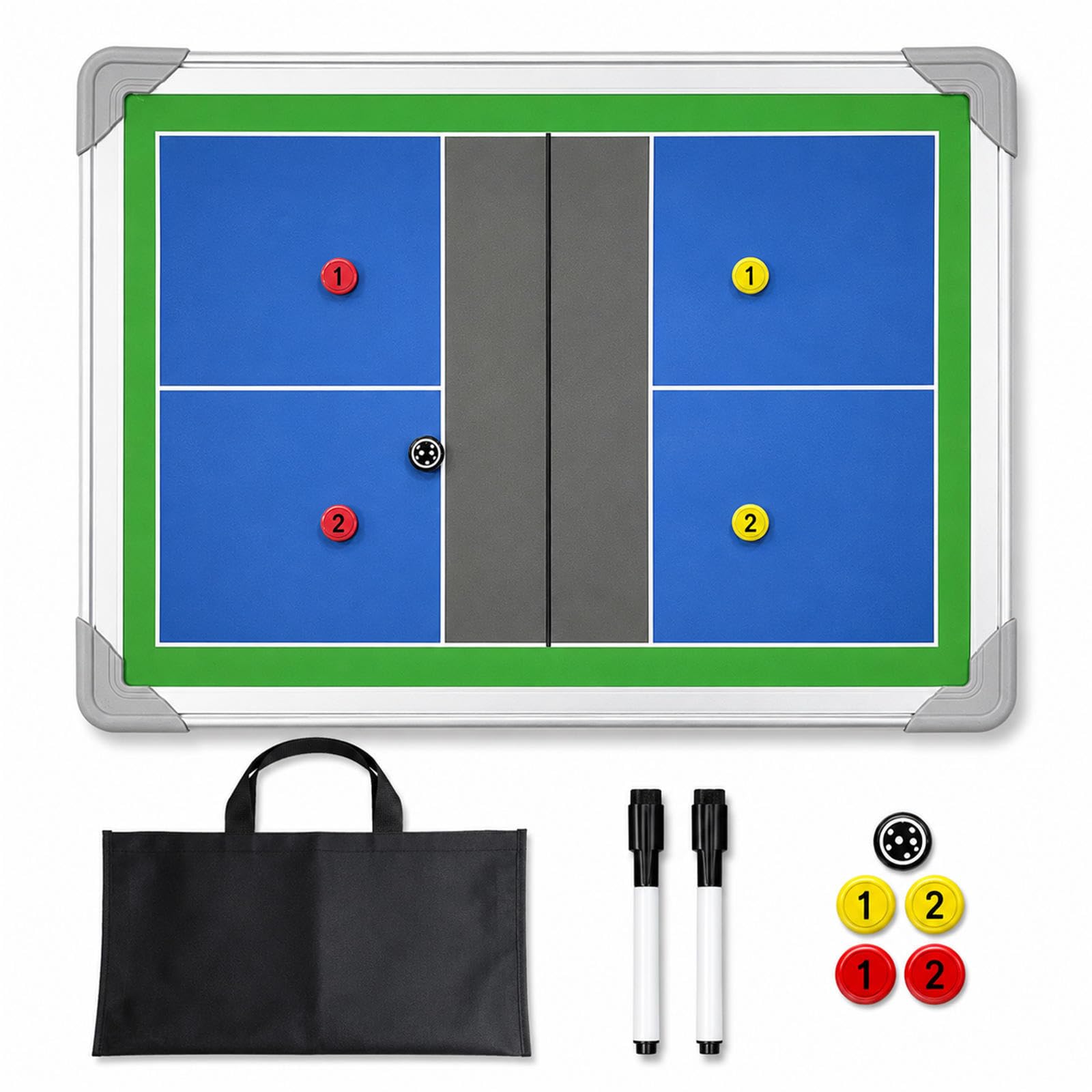 Tablica Taktyczna Pickleball, Dwustronna Tablica Magnetyczna
