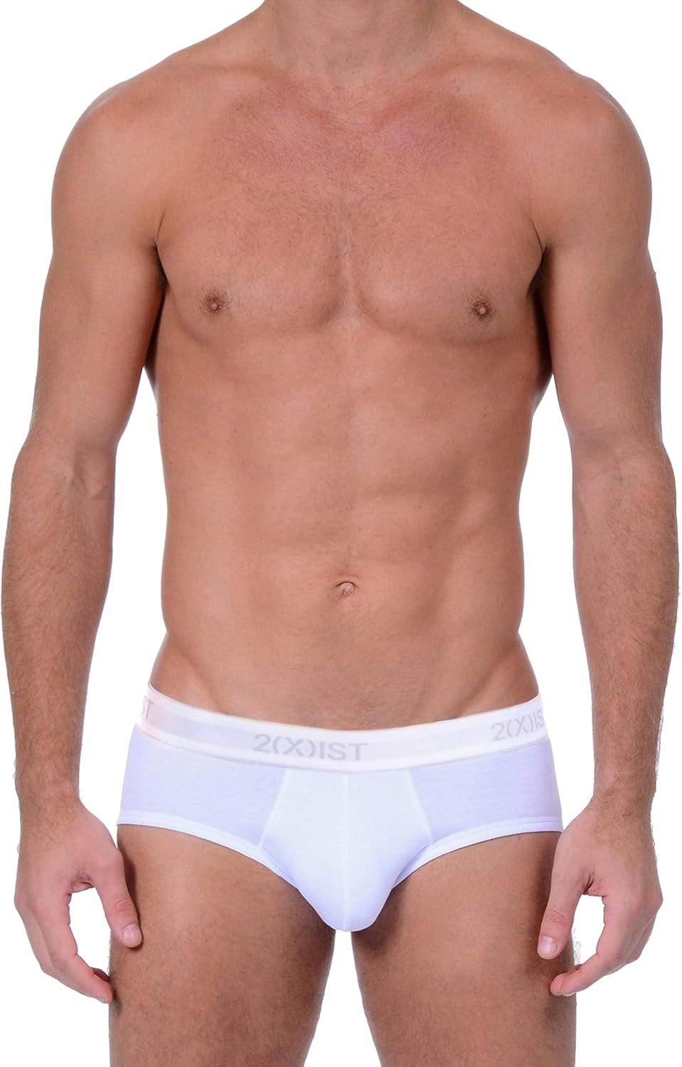 2(X)IST Men's Essential Cotton Contour Pouch Brief 3-Pack - Image 3