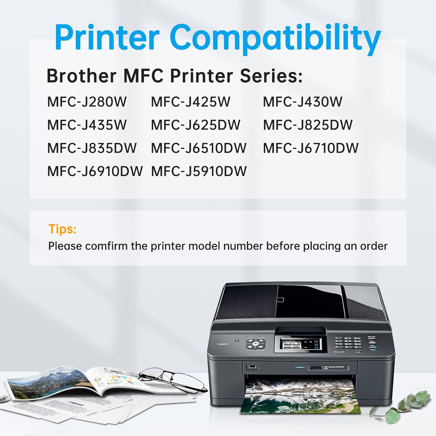 16-pack lc75 ink cartridges xl high yield compatible for brother lc75xl lc71 lc79 xxl lc-71 lc-75 lc-79 printer ink (4bk/4c/4m/4y)