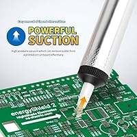 Vista 5 de Teenitor Soldadura Soldador Desoldador Bomba de Vacío Herramienta de Eliminación de Soldadura 3pcs/Pack Bomba de Desoldadura Herramienta de Soldadura