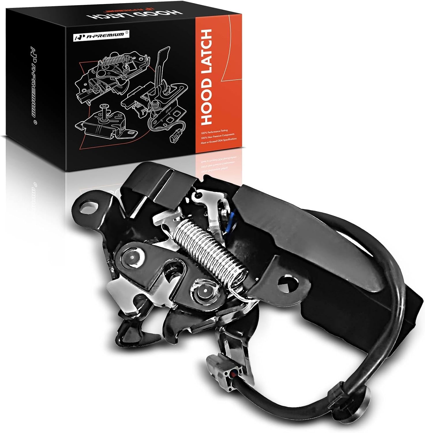 A-Premium Hood Latch Lock Compatible with Toyota Avalon 2013-2018, Front Hood Lock Engine Bonnet Latch Assembly