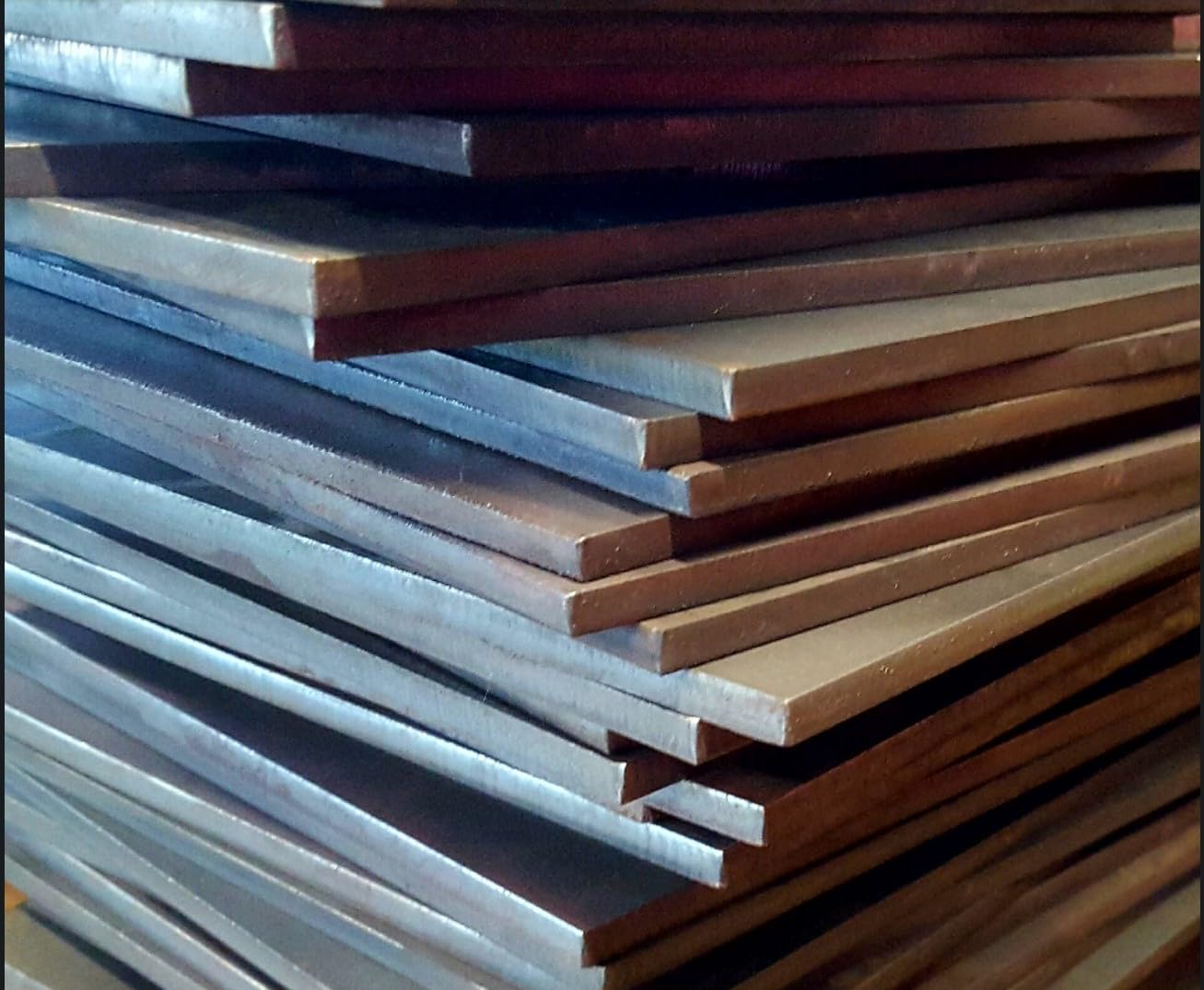 Steel Plate, 1/4" x 8" x 12" (2 Pack) Hot Rolled Steel