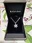 Collana In Argento 925 Con Ciondolo Fiocco Di Neve E Zirconi – Regalo Di Natale Con Scatola Blu E Rosa