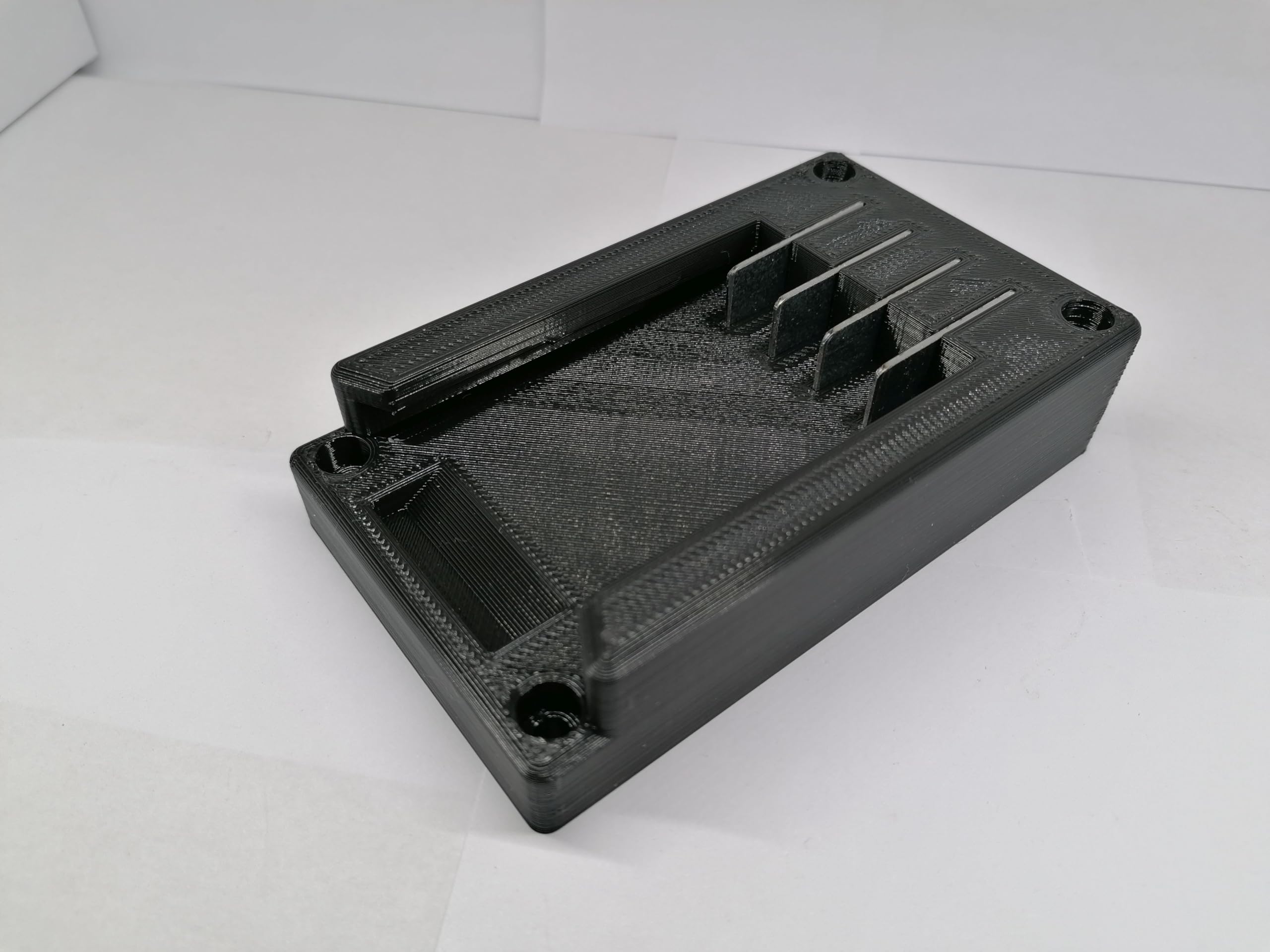 Adaptor for Powerworks P24B2 / P2448B2 Battery Holder Charging Cradle Black PLA+, 110096