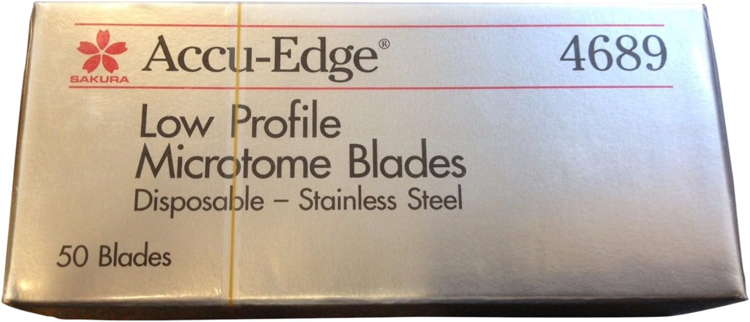 Sakura Finetek 4689pk4 Accu-Edge Microtome Blades (Pack of 4)