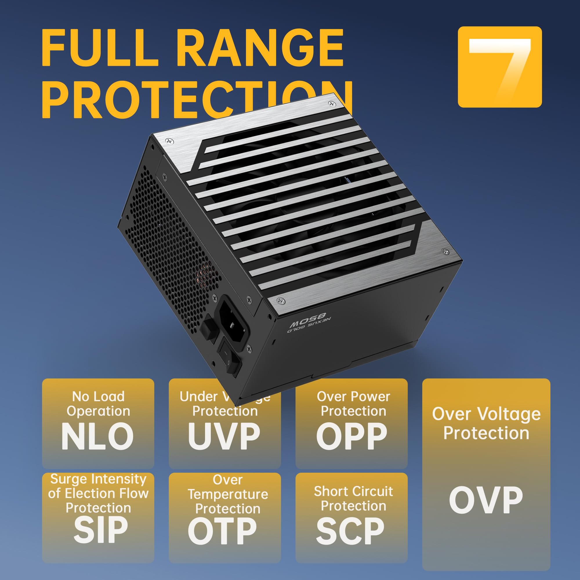 Amazon | GOLDEN FIELD Nexus Gold 850W コンピューター電源 | フル