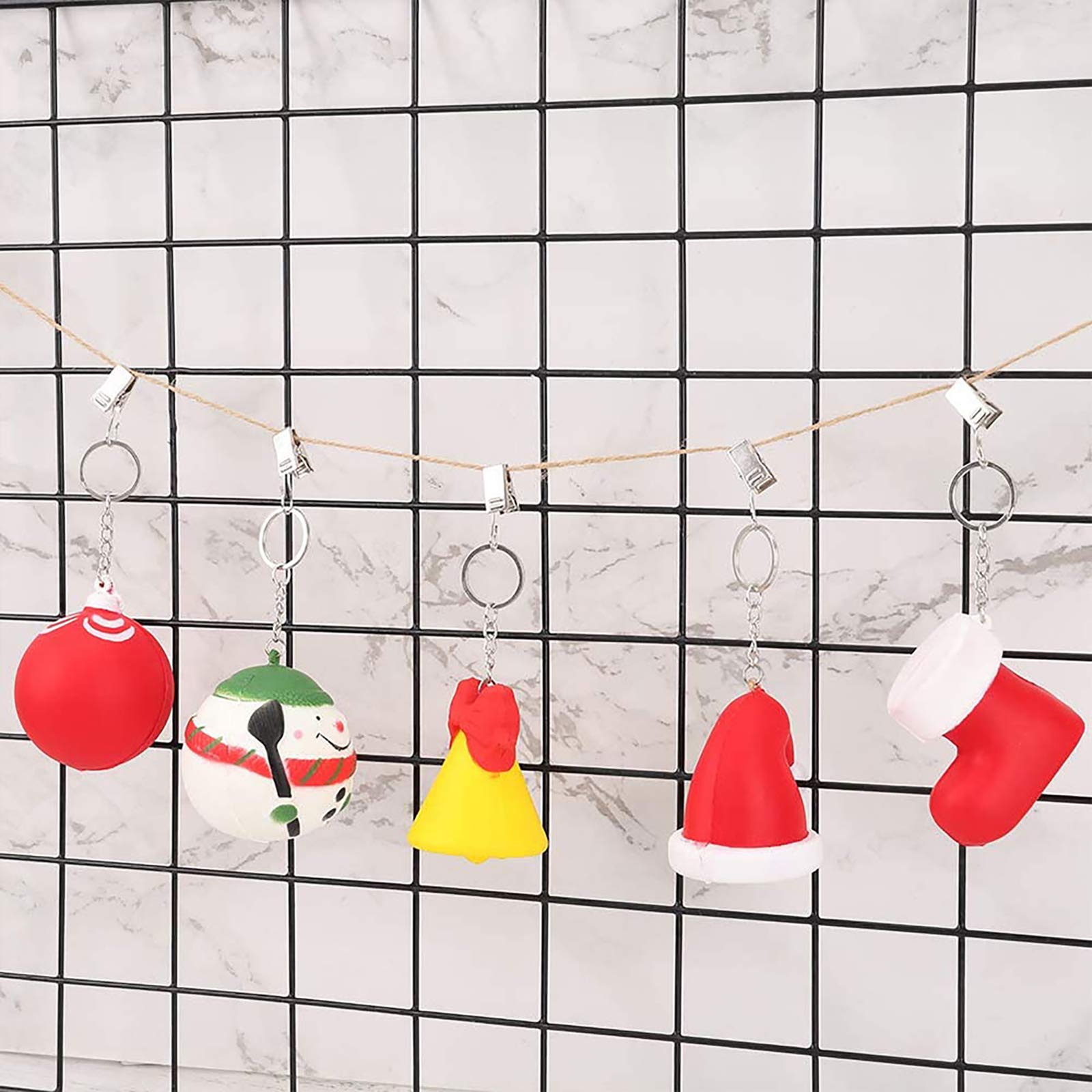 20 Clip Per Tende In Acciaio Inox Dorato - Ganci Resistenti, Facili Da Installare, Perfetti Per Tende E Drappeggi - Foto 10